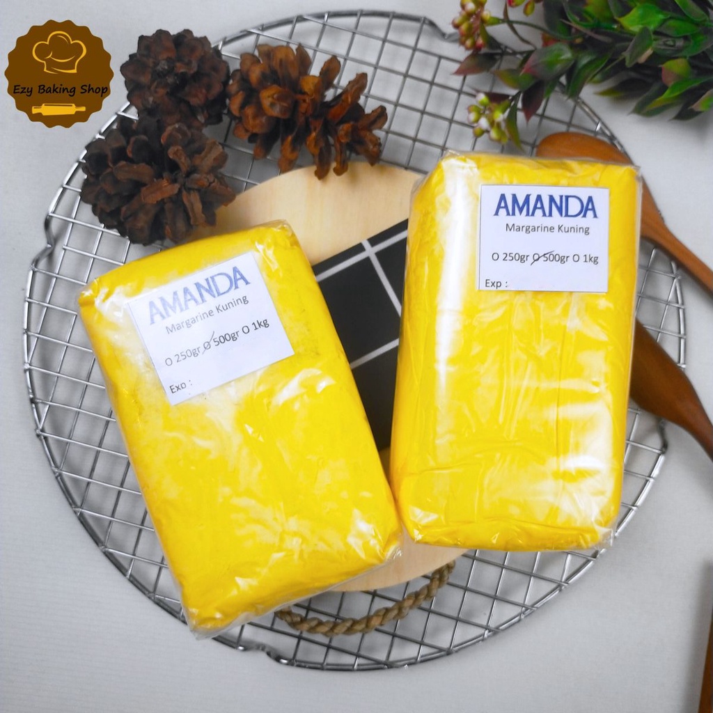 Mentega Amanda Kuning 500gr [REPACK] - Margarine Serbaguna