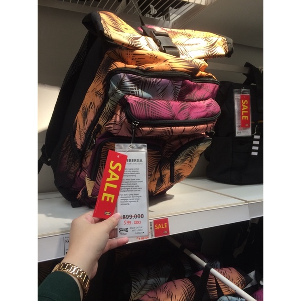 Tas ransel kaseberga ikea