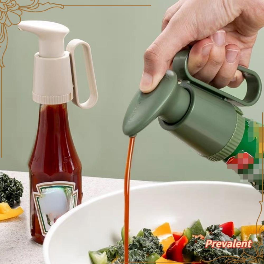 Preva Oyster Sauce Bottle Nozzle Vinegar Botol Kecap Dispenser Tipe Dorong Pressure