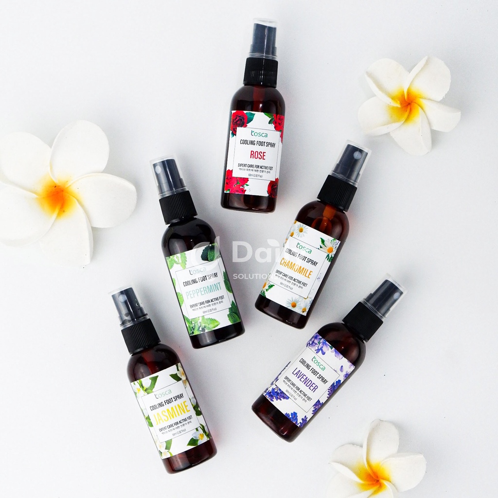 Foot Spray Tosca Penghilang Bau Kaki Semprotan Kaki Deodoran Kaki