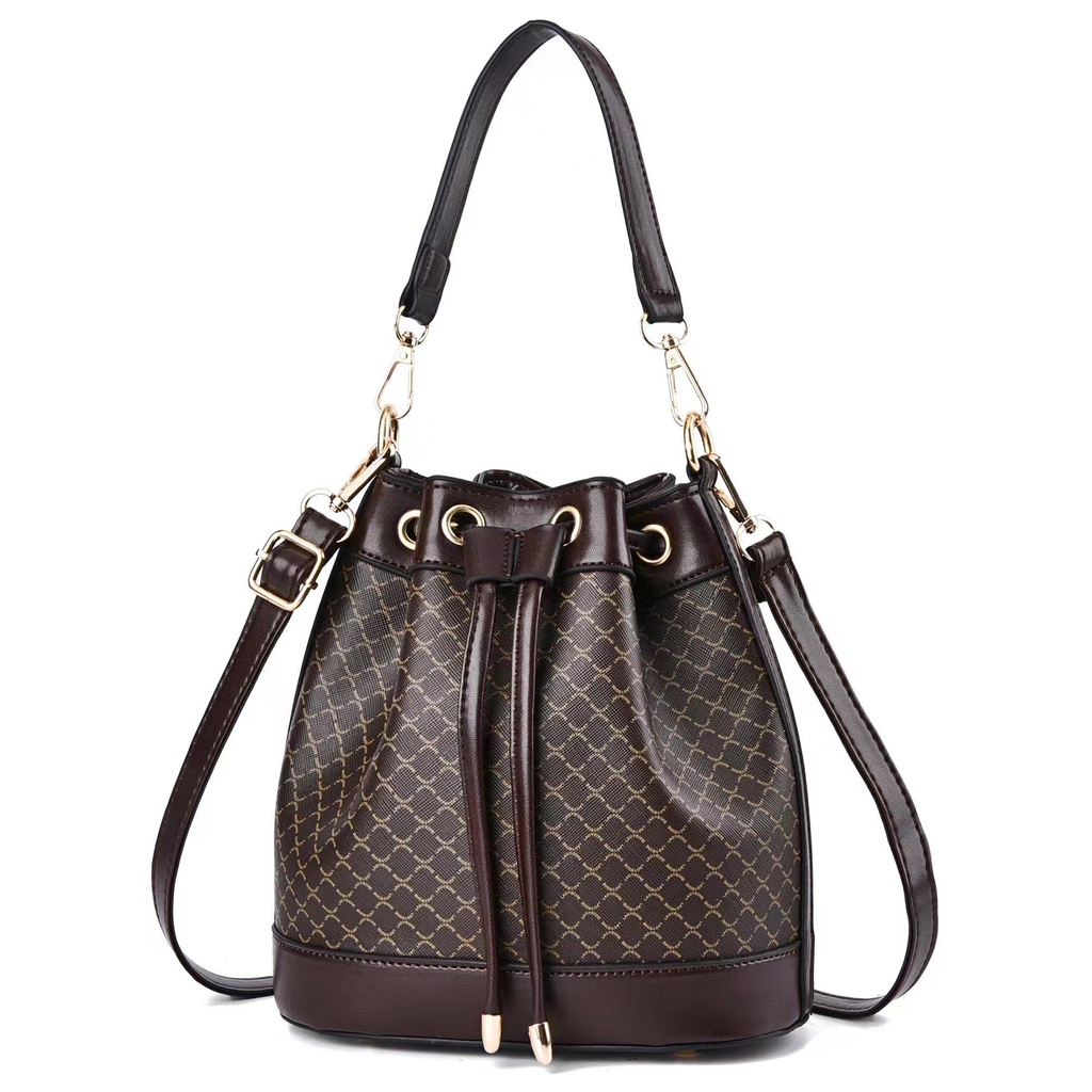 BJ65981 - COFFEE/F/MOTIF D/GD/SADINI/TMK/FLOWER - TAS SERUT SLEMPANG WANITA FASHION KOREA CHINA IMPORT MODIS ELEGAN TERMURAH TERLARIS TERBARU BAGSTORE JAKARTA TAS BATAM ZC5981 LT2175