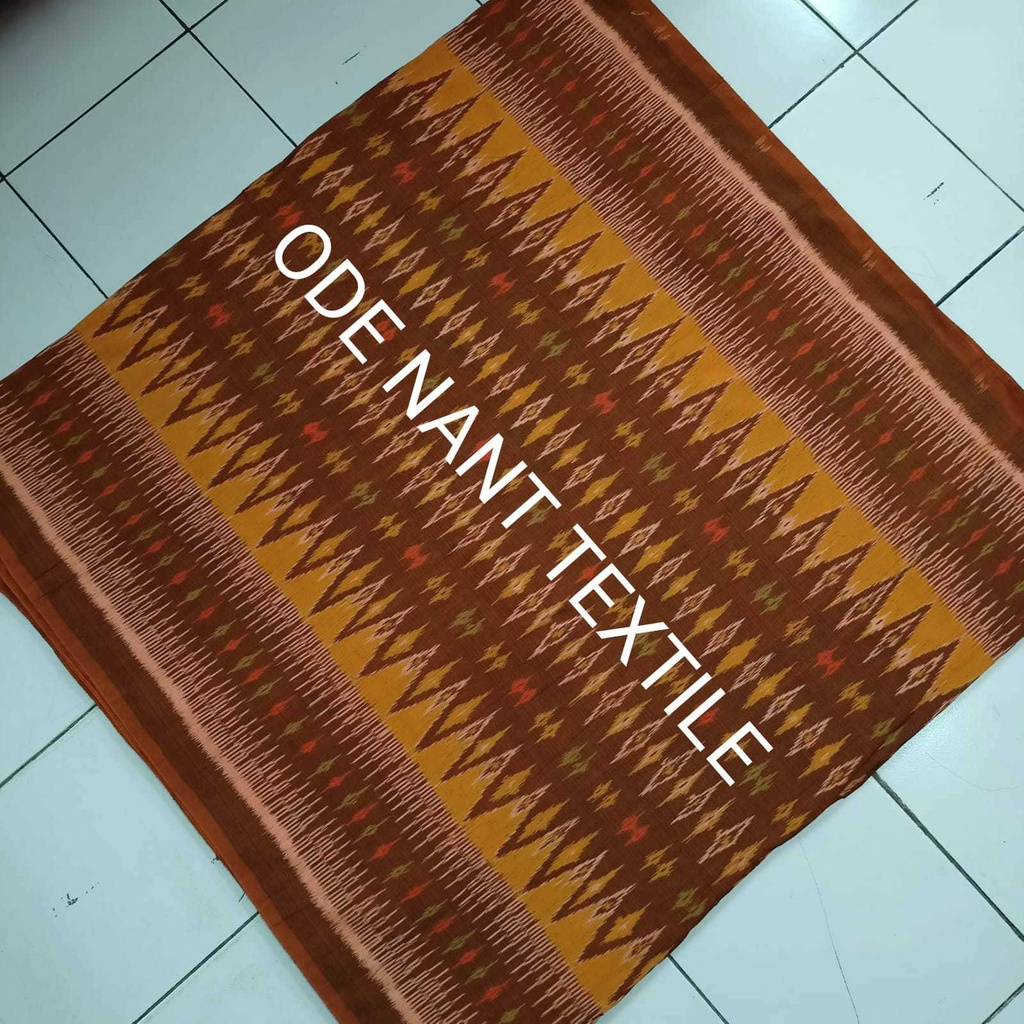 KAIN ENDEK TENUN BALI MOTIF CEPUK BALI / ENDEK TENUN HANDMADE / ENDEK BALI METERAN MOTIF CEPUK BALI