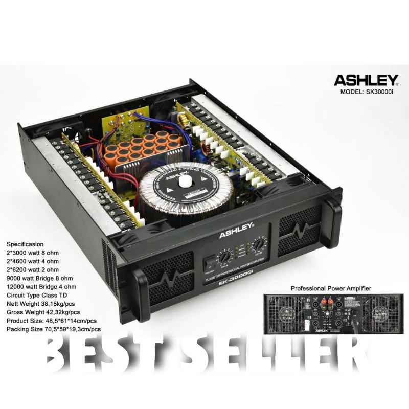 Power Ashley SK 30000i Original Amplifier SK30000i Class TD
