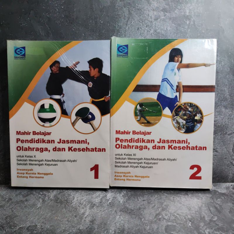 Buku Mahir Belajar Pendidikan Jasmani, Olahraga dan Kesehatan (Penjasorkes)kelas 10, 11, X, XI, SMA,