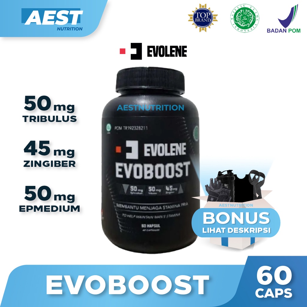 Evolene Evoboost 60 Capsule Evo Boost Testo Booster