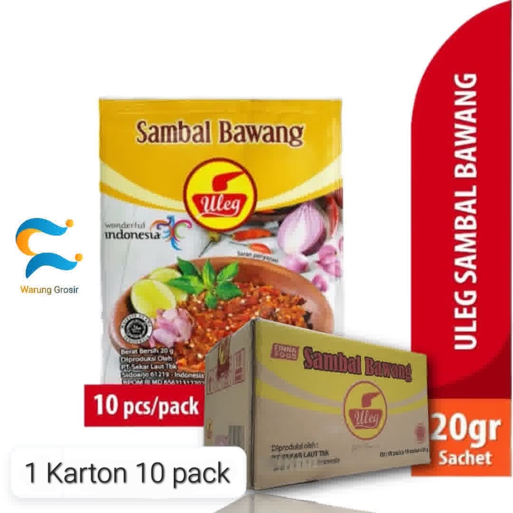 

Sambal uleg finna Bawang 1 karton