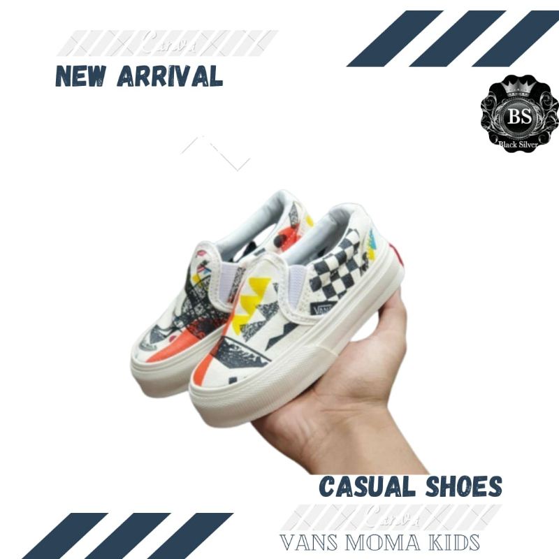 sepatu anak Vans moma cewek cowok murah