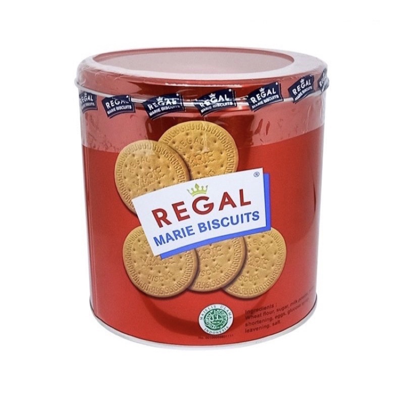 

Regal Marie Biskuit 550gr / Regal / Marie / Biskuit / 550gr / roti / kering / KALENG / CEMILAN / biscuits