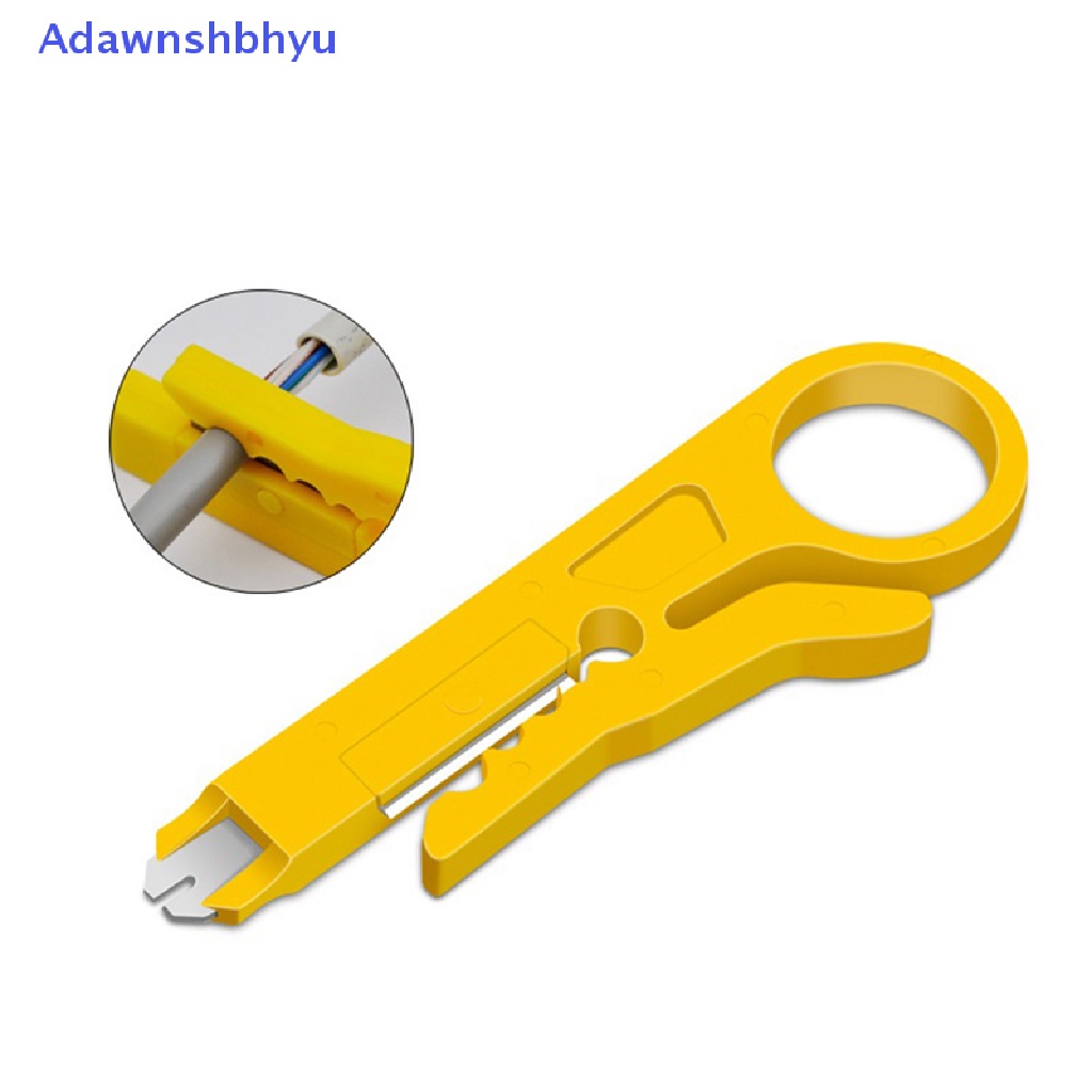 Adhyu Mini Wire Stripper Crimper Plier Crimping Kabel Punch Stripping Multi Alat ID