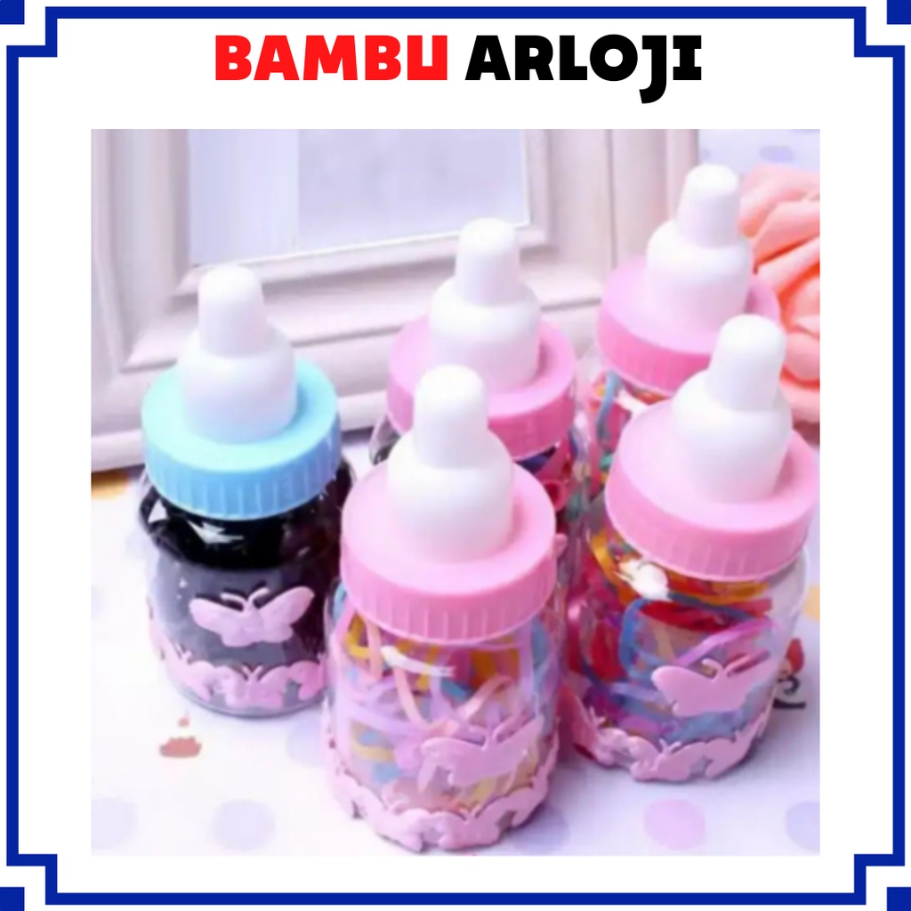 BAJ KARET JEPANG DOT MINI - KARET KUNCIRAN RAMBUT - IKAT RAMBUT ANAK IR020