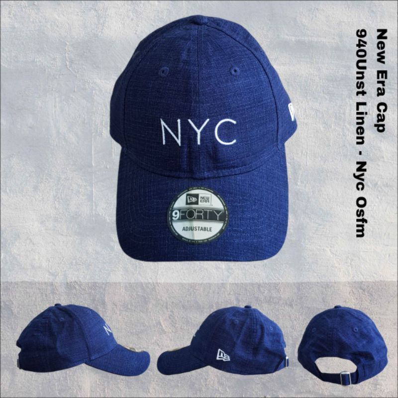 TOPI NEW ERA ORIGINAL NYC BLUE JEANS