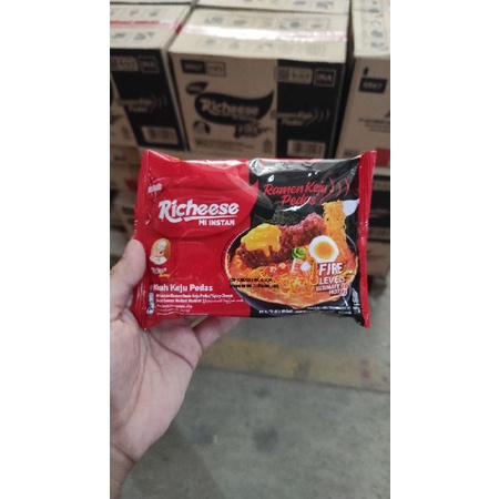 

MIE RICHEESE RAMEN KEJU LEVEL 5