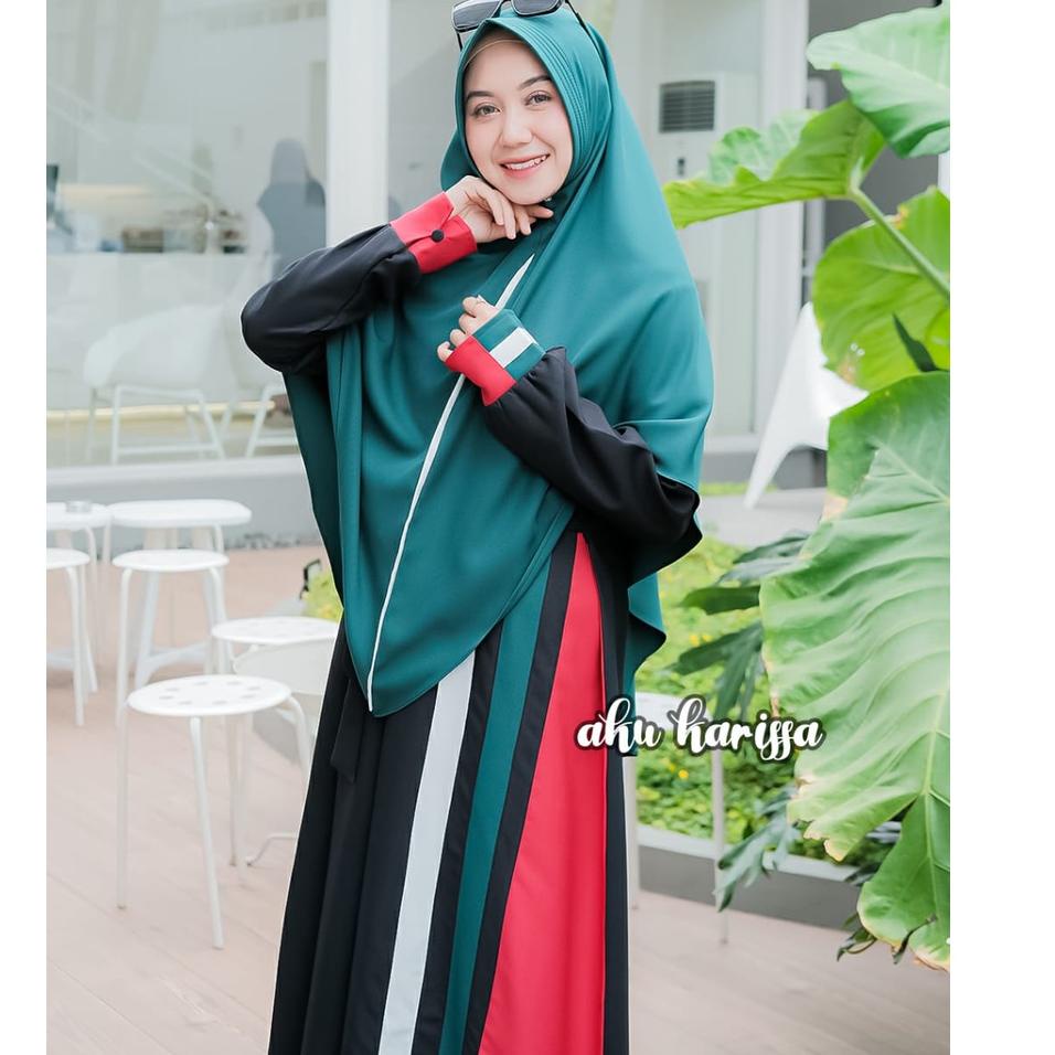 Gamis SET BERGO palestina Palestine palestin khimar syari muslim muslimah outfit muslim ‣ NZ.11De22ᴾ