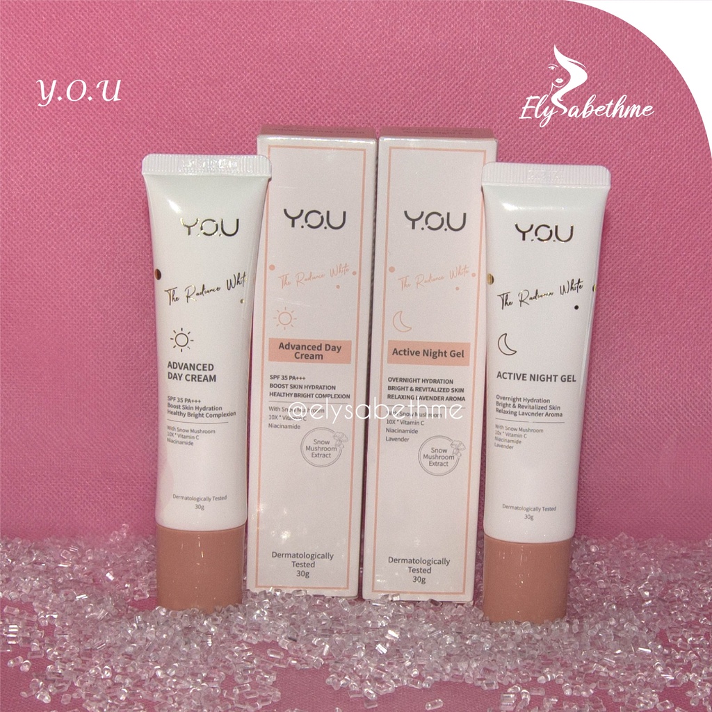 ✿ELYSABETHME✿ Y.O.U radiance white series pemutih wajah skincare ala korea mencerahkan memutihkan