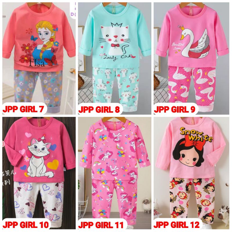 SETELAN ANAK PIYAMA ANAK IMPORT SIZE JUMBO UMUR 10 THN - 13 THN