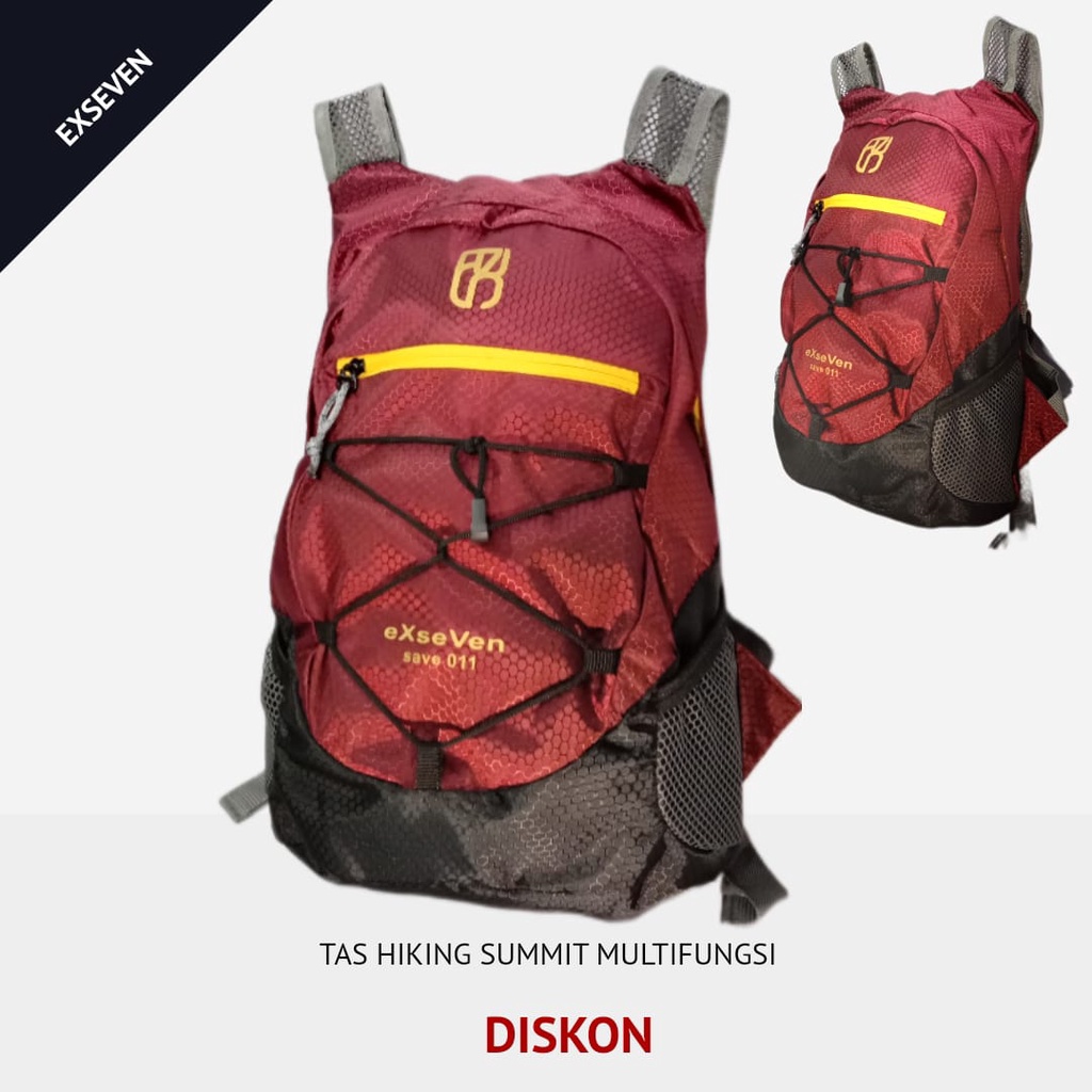 TAS GUNUNG 011 EXSEVEN -TAS LIPAT- FOLDING BAG -TAS GEMBLOK-TAS PRIA WANITA-TAS SEPEDA-TAS RUNNING-TAS HIKING-RANSEL PRIA