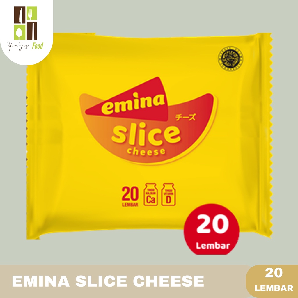 Emina Slice Cheese isi 20 Lembar Orange