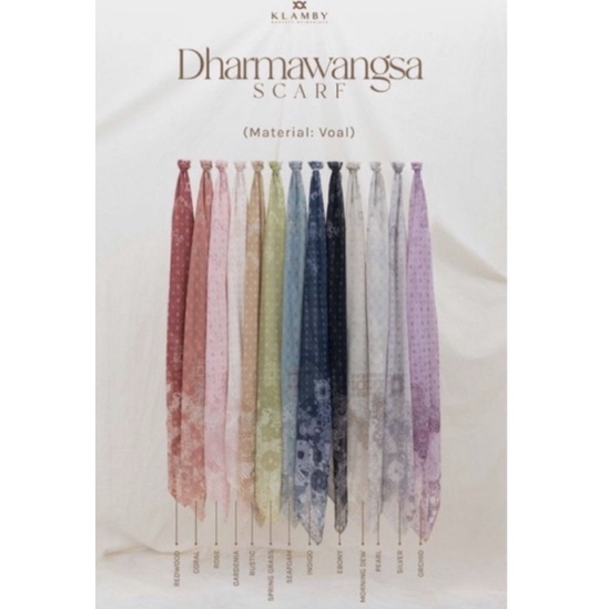 Dharmawangsa Scarf by Wearing Klamby