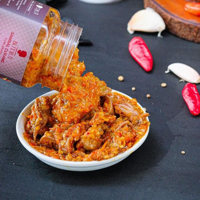 

((J-3-3 ☛> SAMBAL BU DJUI Sambal Curang Cumi Arang Best Seller terviral