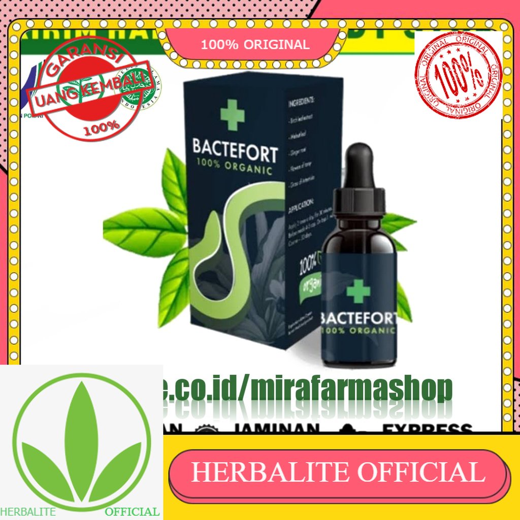 100% ORIGINAL Bactefort Original Obat Anti Parasit ® Penghilang Parasit Bactefort Asli - Paralab - P