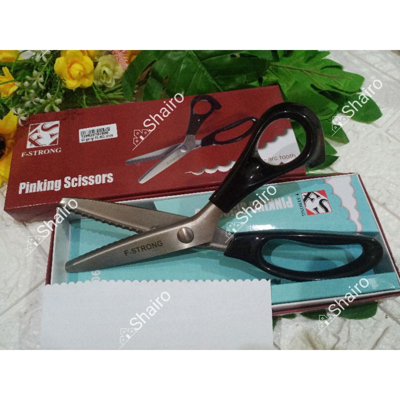 

Gunting Zigzag / Gunting Kain zig zag / Gunting Gelombang / Pinking Scissors / Gunting Gerigi