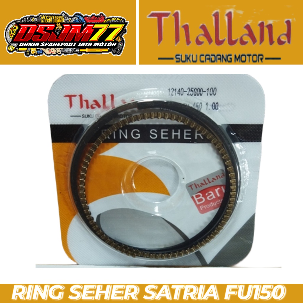 Ring Seher SATRIA FU 150 / Ring Piston FU150 THALLAND