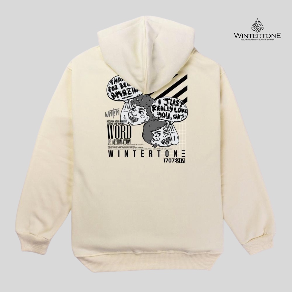 Hoodie Jumper Pria Aesthetic Cream Pullover Original WINTERTONE Lokal Brand Distro Streetwear Series 3 WNTRN Oversize Cewek Cowok Unisex Jumbo