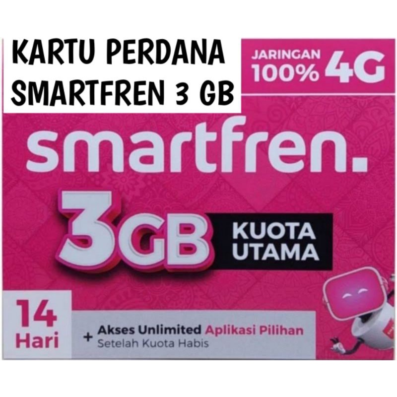 kartu smartfren 3gb