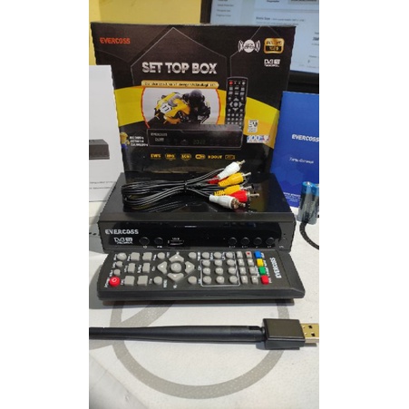 Set Top Box TV Digital TANAKA SNIPER TERBARU YOUTUBE dan EVERCOSS DVBT2 SNI POSTEL KOMINFO Resmi
