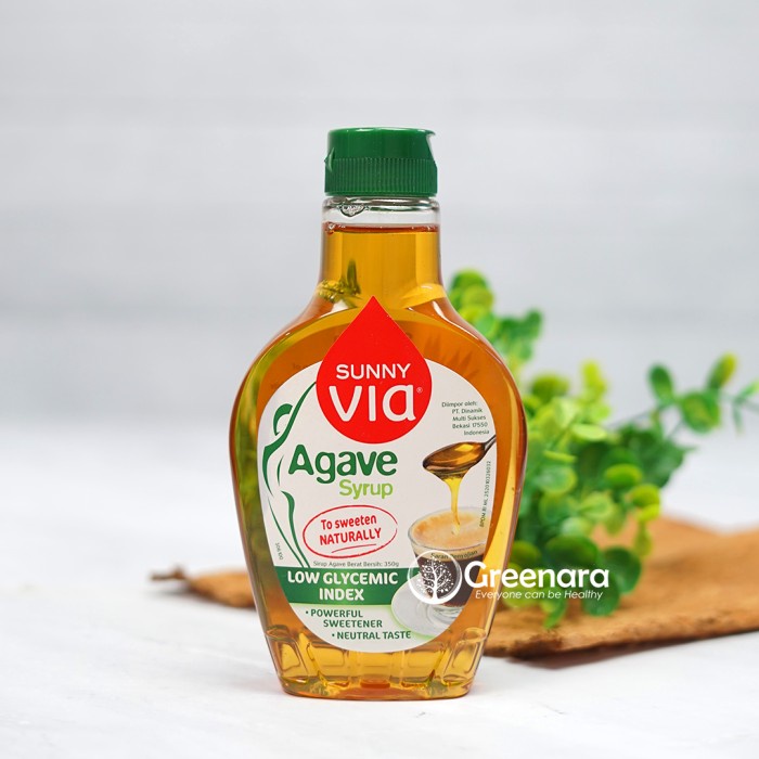 

Sirup Agave 350gr - Pengganti Gula Low GI / Sunny Via Agave Syrup