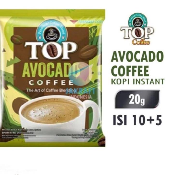 

(TERMURAH!!)Top coffee avocado 1 renceng 15 sachet