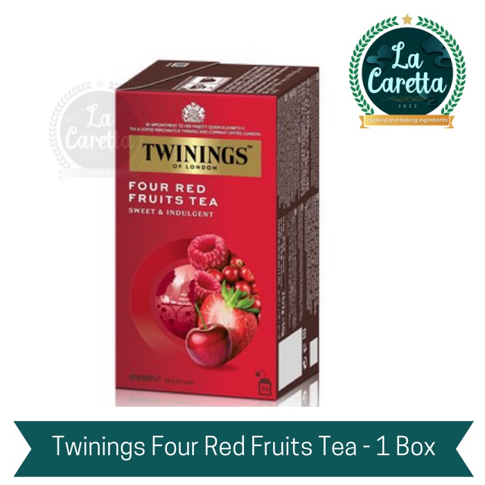 

Twinings 4 Red Fruit Flavored Tea 1x25 Pcs