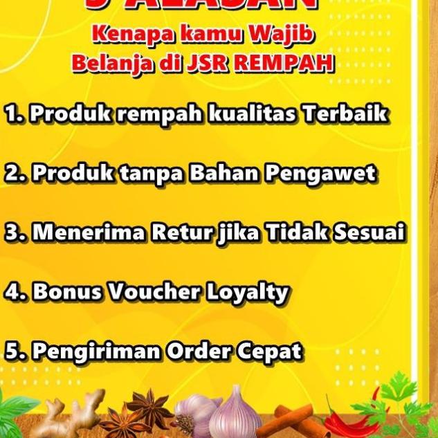 

Terbaru dan terlaris Jsr Rempah Bunga Lawang Star Anise Pekak 100 Gram buruan