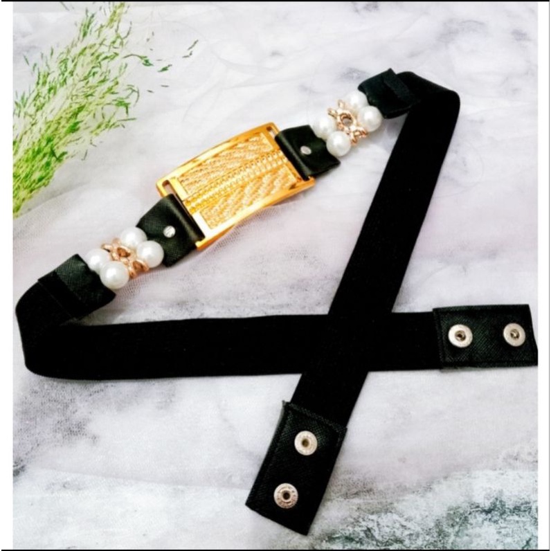 Ikat Pinggang Wanita Mutiara/ Belt Wanita Dress / Sabuk Wanita / Fashion Wanita / Aksesoris Baju