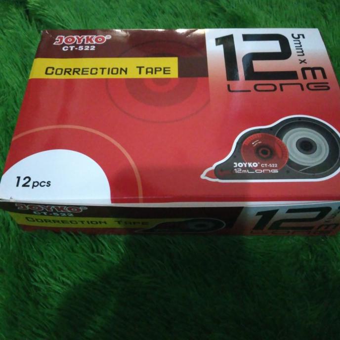 

corection tape joyko ct 522 12m per lusin