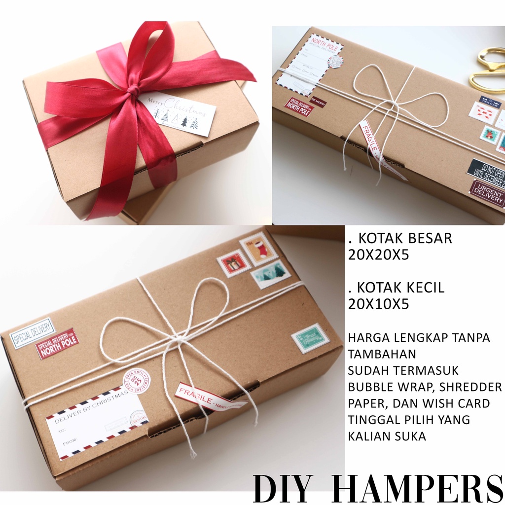 

HAMPERS GIFT BOX/ gift box / diy / hadiah ulang tahun/wisuda/anniversary/IMLEK/NATAL/LEBARAN