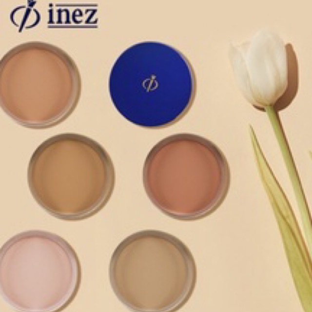 Inez Color Contour Plus Correcting Cream / Foundation Padat Tahan Lama Full Coverage