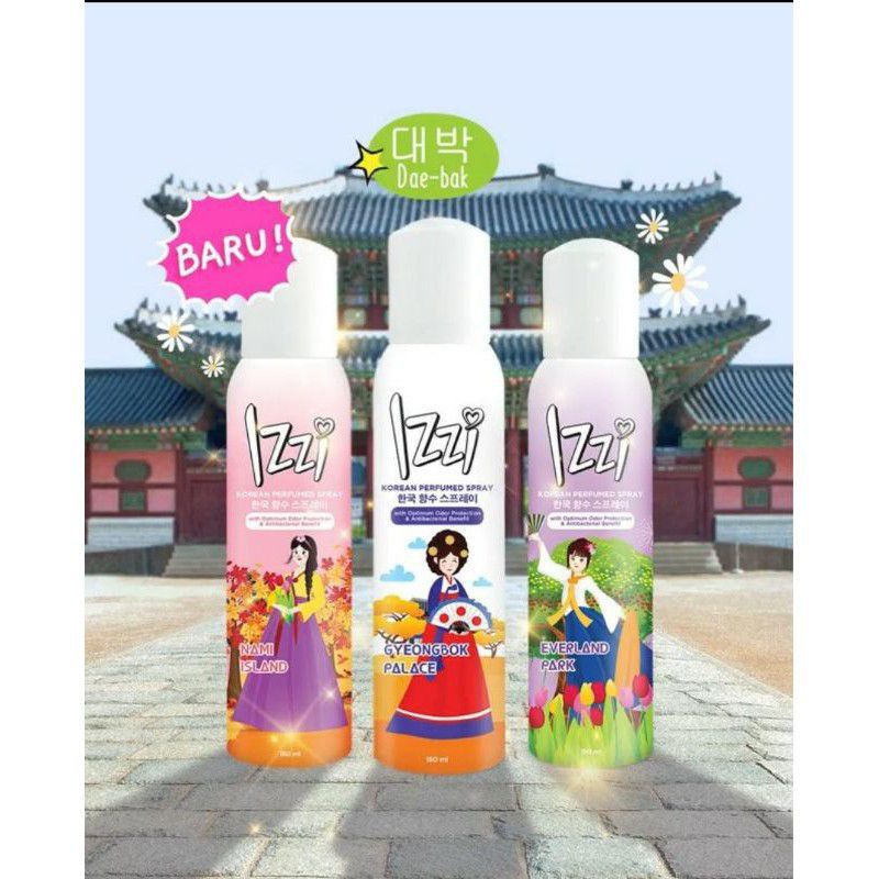 IZZI KOREAN Parfum Body Spray 150 ml