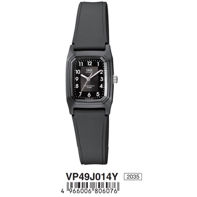 SALE Jam Tangan Wanita Classic Casual Business Rubber Analog Original Q&amp;Q QNQ QQ VP49 VP49J  Series