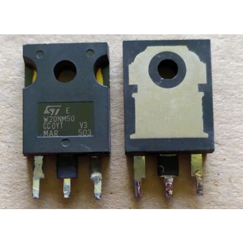 mosfet W20NM50 (20A 500V)