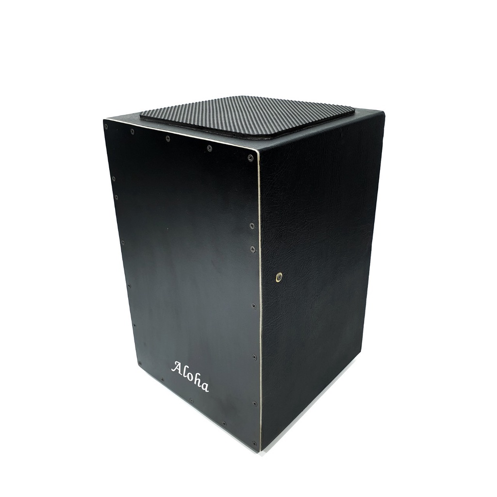 Cajon Merk Aloha Original Warna Hitam Natural Merah Cahon Drum Portable Cahun Murah Jakarta