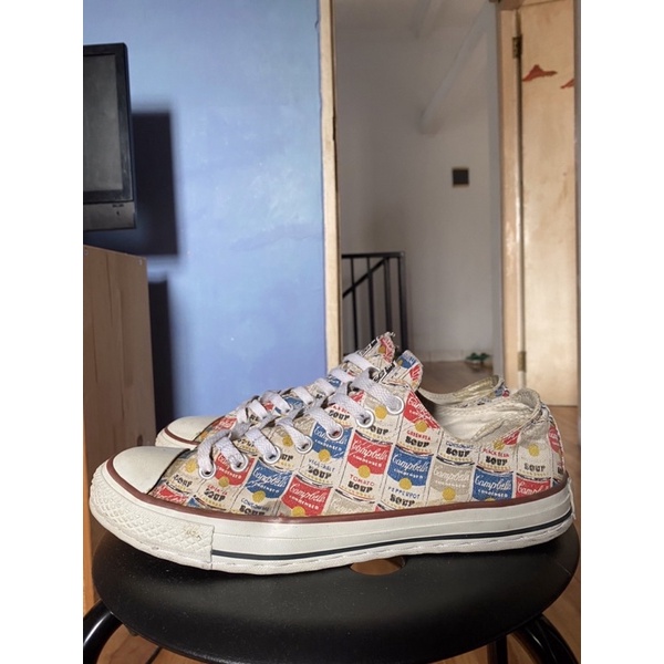 converse x andy warholl campbell soup (booked)