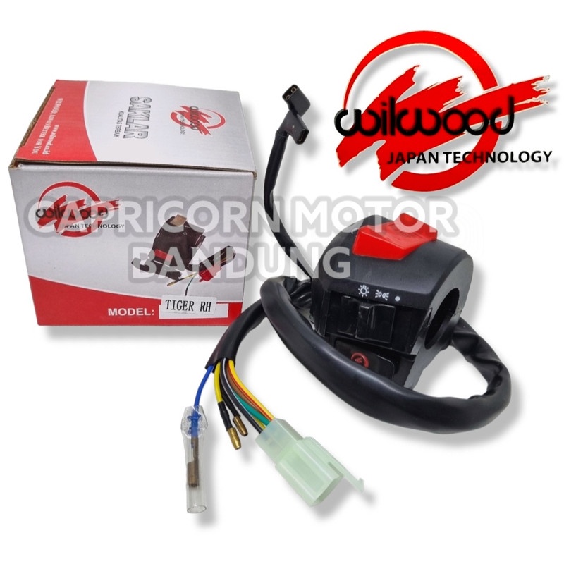 Saklar Kanan TIGER LAMA OLD NEW REVO Tombol Stater Lampu On Off Engine Cut WILWOOD