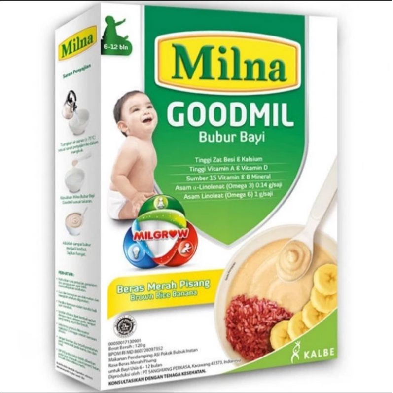 Milna goodmil beras merah pisang