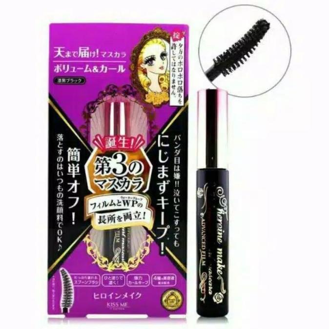 Jual mascara kiss me heroine make volume and curl Shopee Indonesia
