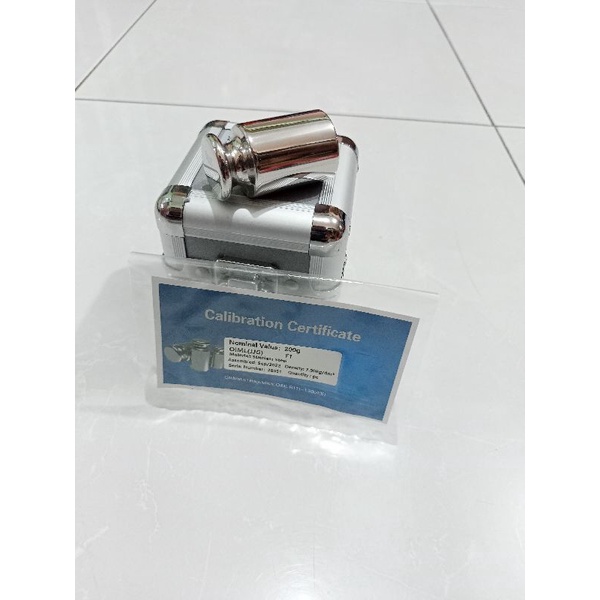 Batu Timbangan F1 200 gr / Anak Timbangan 200 gram F1 stainless