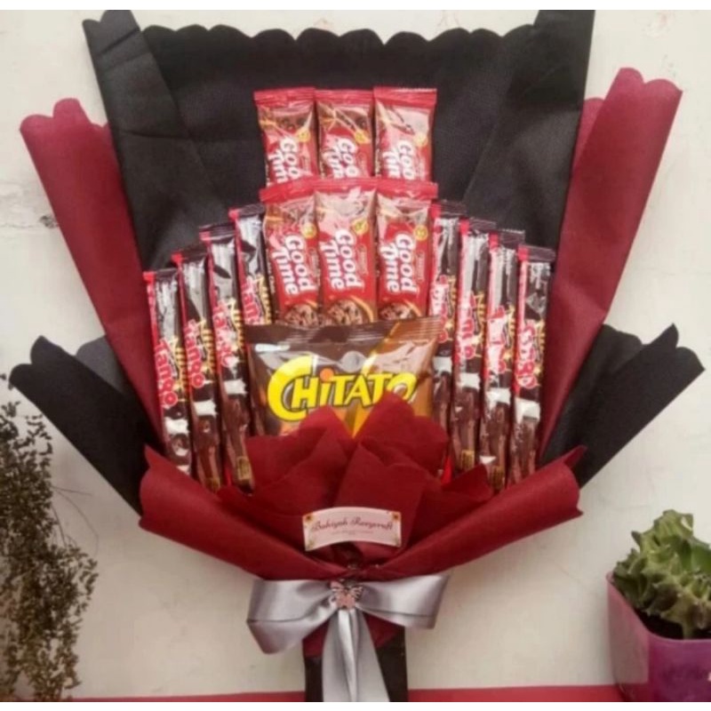 bouquet snack murah / buket snack murah / bouquet snack wisuda