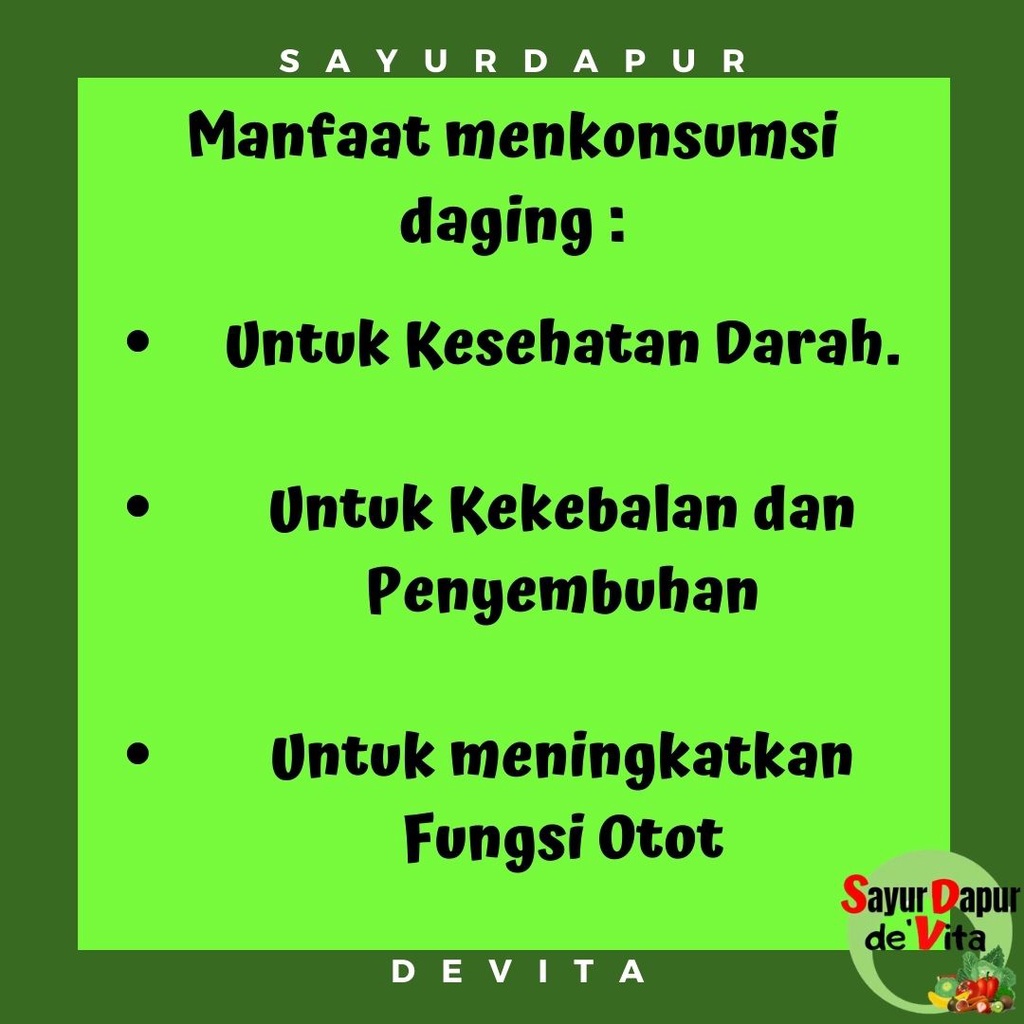 Tetelan, Daging Sapi tetelan, Segar Baru