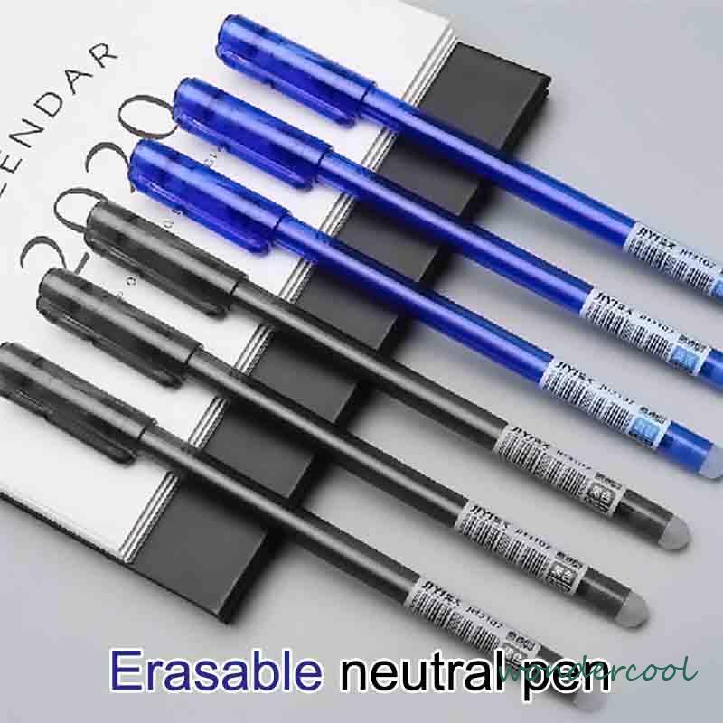 1Pcs Pulpen Gel Erasable Bisa Dihapus Pulpen bisa dihapus Korean style Pulpen Belajar-Won