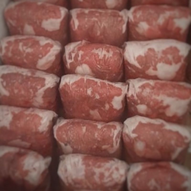 

Dogfood - catfood - makanan anjing - makanan kucing - Rawfood beef Bone in